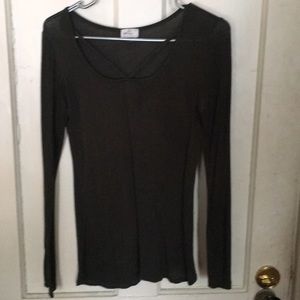 Long sleeve cotton shirt! Hunter green color